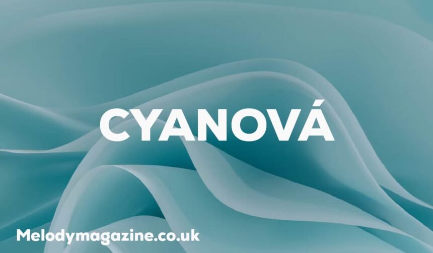 Cyanová